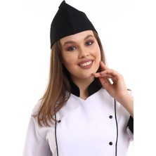 Bilenn Tekstil Aşçı Kayık Kep - Siyah