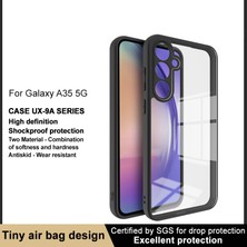 Cool-M Samsung Galaxy A35 5g Clear Case Hava Yastığı Koruması Tpu + Pc Telefon Kılıfı (Yurt Dışından)