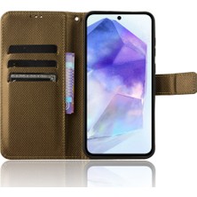 Cool-M Samsung Galaxy A35 5g Deri Cüzdan Telefon Kılıfı (Yurt Dışından)