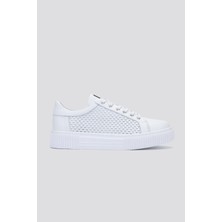 Valmenti Agatheerkek Beyaz  Deri Sneakers & Spor Ayakkabı 352 20440 Erk Ayk Y24