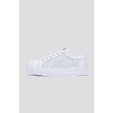 Valmenti Agatheerkek Beyaz  Deri Sneakers & Spor Ayakkabı 352 20440 Erk Ayk Y24