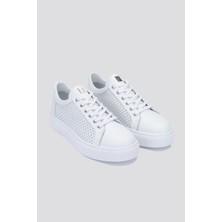 Valmenti Agatheerkek Beyaz  Deri Sneakers & Spor Ayakkabı 352 20440 Erk Ayk Y24