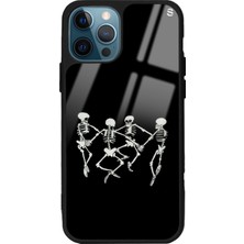 Spoyi Apple iPhone 11 Pro Dancer Skeleton Tasarımlı Glossy Telefon Kılıfı
