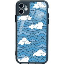 Spoyi Apple iPhone 11 Sea Cloud Tasarımlı Glossy Telefon Kılıfı