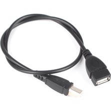 Pergyi 50 cm 1.5ft USB 2.0 Tip A Dişi USB B Erkek Tarayıcı Yazıcı Uzatma Adaptör Kablosu #260667 (Yurt Dışından)