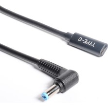 Pergyi Dc Güç Adaptörü Konnektörü 5.5*1.7mm Erkek Tak USB Tip C Dişi Dönüştürücü Kablosu Acer Dizüstü Dizüstü Bilgisayar Şarj Cihazı (Yurt Dışından)