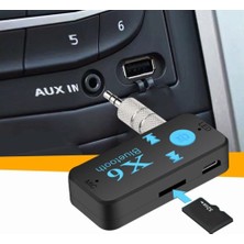 Pergyi Yeni Bluetooth 4.1 Alıcı Adaptörü Kablosuz Stereo Ses Çalar Tf Kart Okuyucu Fonksiyonu ile 3.5mm Aux (Yurt Dışından)