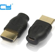 Pergyi HDMI Erkek Mıkro HDMI Dişi Adaptör Dönüştürücü Çoğaltıcı Konektörü UA088X1 Cep Telefonu Tv Seti Projektör 1 Adet/grup (Yurt Dışından)