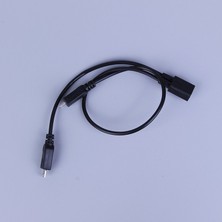 Pergyi Mikro USB 2.0 Splitter Y 1 Kadın 2 Erkek Veri Şarj Kablosu Uzatma Kablosu Telefon Için Yüksek Kaliteli Veri Kablosu 1 Adet (Yurt Dışından)