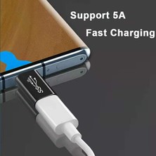 Pergyi USB 3.1 Tip C Adaptör Dirsek Dönüştürücü USB C Şarj Veri Sync Uzatma Usbc Dişi Pc Dizüstü Tablet Için Erkek Typec Konnektör (Yurt Dışından)