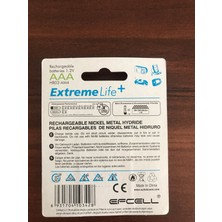 Efcell Enfago-Efcellşarjlı Pil Aaa Ince Kalem 700MAH (2 Adet) Ni-Mh HR-700AAA