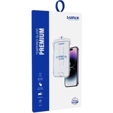 Sunix iPhone 11 Pro Max / Xs Max Ile Uyumlu Kolay Uygulama Aparatlı Premium Ekran Koruyucu Cam