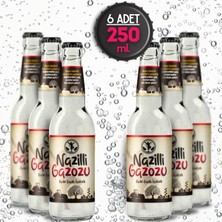 Nazilli Gazozu Yöresel Nazilli Gazozu 250 Ml. - Efsane Yerel Gazoz (6 Adet x 250 Ml.-Cam Şişe)