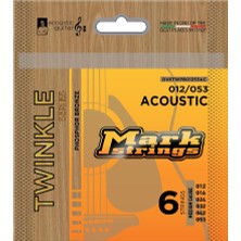 Mark String Twinkle 012-053 Akustik Gitar Teli
