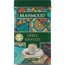 Mahmood Coffee Mahmood Dibek Kahvesi Ölçek Kaşıklı Teneke Kutu 400 Gr- Orta Kavrulmuş Türk Kahvesi 100 gr