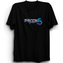 The Fame Maroon 5, Font Design, Rock Metal Müzik Grubu Tişörtü