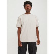 Jack & Jones Erkek Bisiklet Yaka Kisa Kollu Tisört - Deco