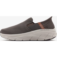Skechers D'lux Walker 2.0  -  Reeler Erkek Kahverengi Spor Ayakkabı 232463 Brn