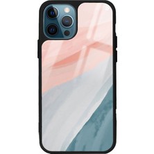 Spoyi Apple iPhone 11 Pro Max Watercolor Tasarımlı Glossy Telefon Kılıfı
