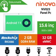 Ninova NV023 Rockchip RK3566 2gb 32GB Emmc Android/linux 15.6" E