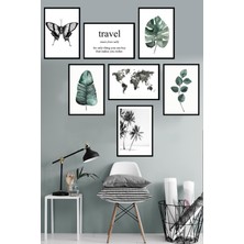 Artavessa 7 Parça Çerçeve Görünümlü Mdf Tablo Seti
