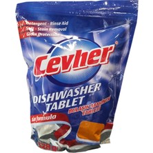 Cevher Bulaşık Makinesi Tableti Hepsi Bir Arada (Dishwasher Tablet All In Formula)