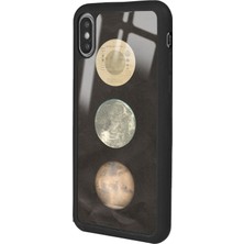 Spoyi Apple iPhone x - Xs Night Moon Tasarımlı Glossy Telefon Kılıfı
