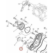 Moto Express Yamaha Yzf R25 MT25 2014-2025 Devirdaim Su Pompası Keçesi A