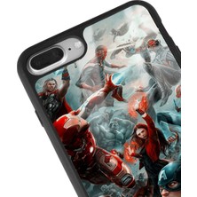 Spoyi Apple iPhone 7 Plus - 8 Plus Avengers Ultron Tasarımlı Glossy Telefon Kılıfı