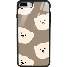 Spoyi Apple iPhone 7 Plus - 8 Plus Uyumlu Sweet Face Tasarımlı Glossy Telefon Kılıfı