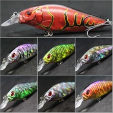 Tlg Shop C735X76 Stili Wlure 13G 9cm Orta Boy Derinlik 3D Sert Canlı Gözler Sıkı Wobbler ve Yüksek Sık Eylem Crankbait Balıkçılık Cazibesi (Yurt Dışından)