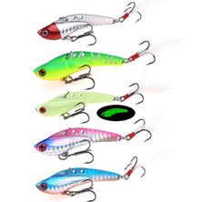 Tlg Shop No.3 Tarzı 18G Metal Cazibesi Titreşim Bıçağı Vıb Ejderha Dişi Kan Teknesi Kancası Vib Olta Takımı Crankbait Batan Titreşimler Sert Yem (Yurt Dışından)