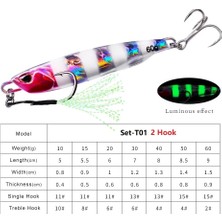 Tlg Shop 2 Kanca 8 Adet Tarzı 10G Et Jigging Cazibesi Lot Yem Balıkçılık Yemleri Metal Kaşık Balık Yemi Jigs Japonya Olta Takımı Pesca Bass Ton Balığı Alabalık Sıcak (Yurt Dışından)