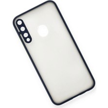 Newface Huawei P40 Lite E Kılıf Montreal Silikon Kapak - Lacivert 277097