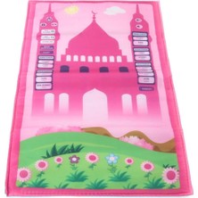 Tekno Trust Pembe Benim Seccadem Sesli Eğitici Çocuk Seccadesi Pembe