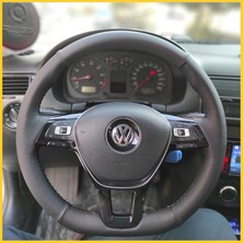 İmza Volkswagen Golf 7 2012-2019 F1 Araçlarına Uyumlu Araca Özel Direksiyon Kılıfı