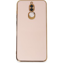 Newface Huawei Mate 10 Lite Kılıf Volet Silikon - Pembe 277097