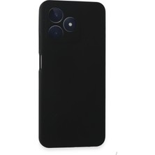 Newface Realme C53 Kılıf Nano Içi Kadife  Silikon - Siyah 277097