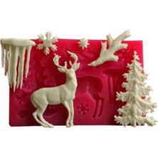 Depposite Yılbaşı Temalı Silikon Kalıp 2 11X7 cm