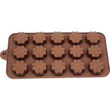 Depposite Çiçek Silikon Çikolata Kalıbı