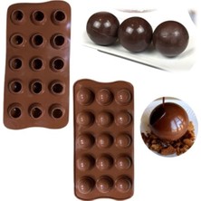 Depposite Silikon Çikolata Kalıbı Küre 2.5 cm