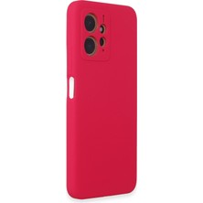 Newface Xiaomi Redmi Note 12 4g Kılıf Nano Içi Kadife  Silikon - Pembe 277097