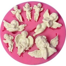 Depposite Silikon Minyatür Melekler Kalıp 2,5-4 cm