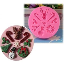 Depposite Noel Şeker Set Silikon Kalıp