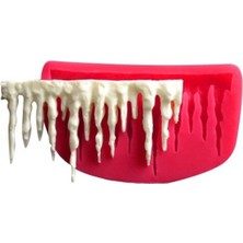 Depposite Silikon Buz Sarkıt Bordür Kalıbı 8.8x4.5 cm