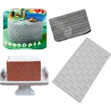 Depposite Tuğla Desenli Silikon Kalıp 6X13 cm