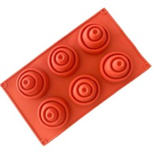 Depposite Silikon Kalıp 6 Lı 3 Katlı 7 cm