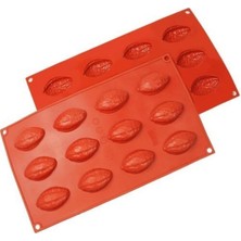 Depposite Ceviz Silikon Kalıp 12'li 5 x 3 cm