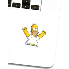 Hediyene Bak The Simpsons Defter Suluk Laptop Notebook Tablet Sticker Seti