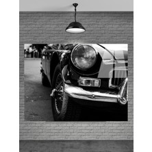 Meta Cam Eski Klasik Araba Cam Tablo